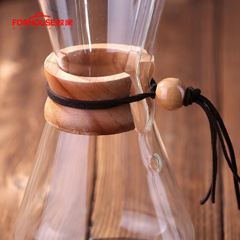 600ml/800ml Heat Resistant Glass Coffee Pot Coffee Brewer Cups Counted  Chemex Coffee Maker Barista Percolator – Cookware & Beyond